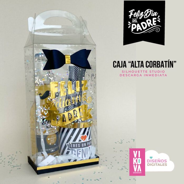 Plantilla de caja alta tipo Lonchera