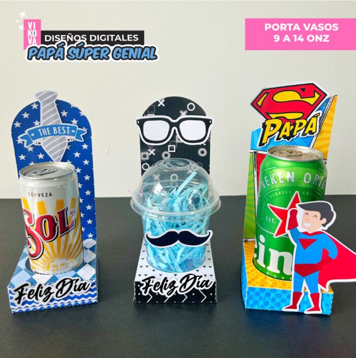 Plantillas de empaques para Papá Súper Geniales - Imagen 5