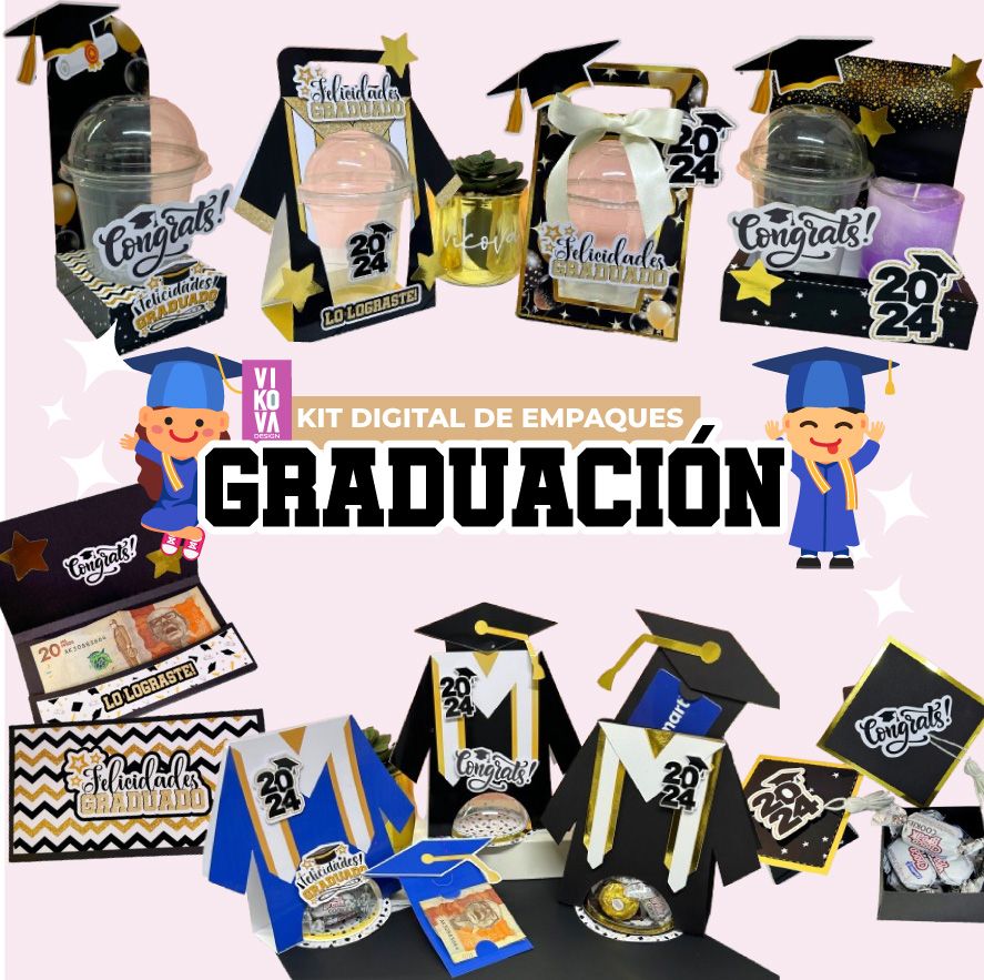 Plantillas y diseños de graduación
