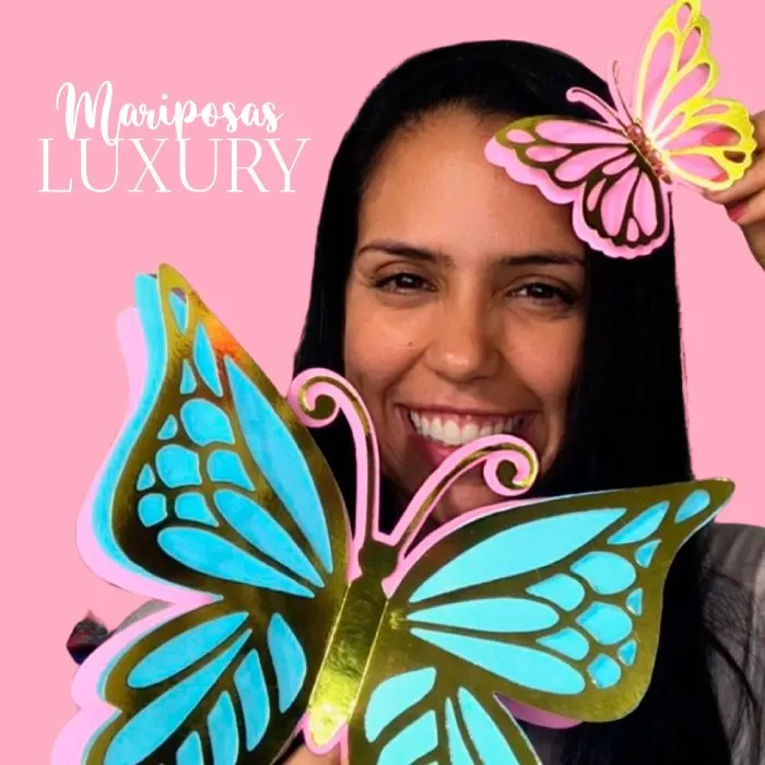 VIKOVA DESIGN Plantillas Digitales de Papeleria Creativa Plantilla de Mariposas con cameo
