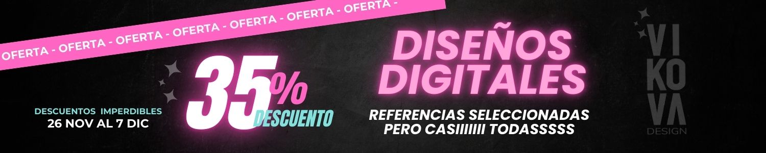 Vikova design plantillas y diseños digitales black friday