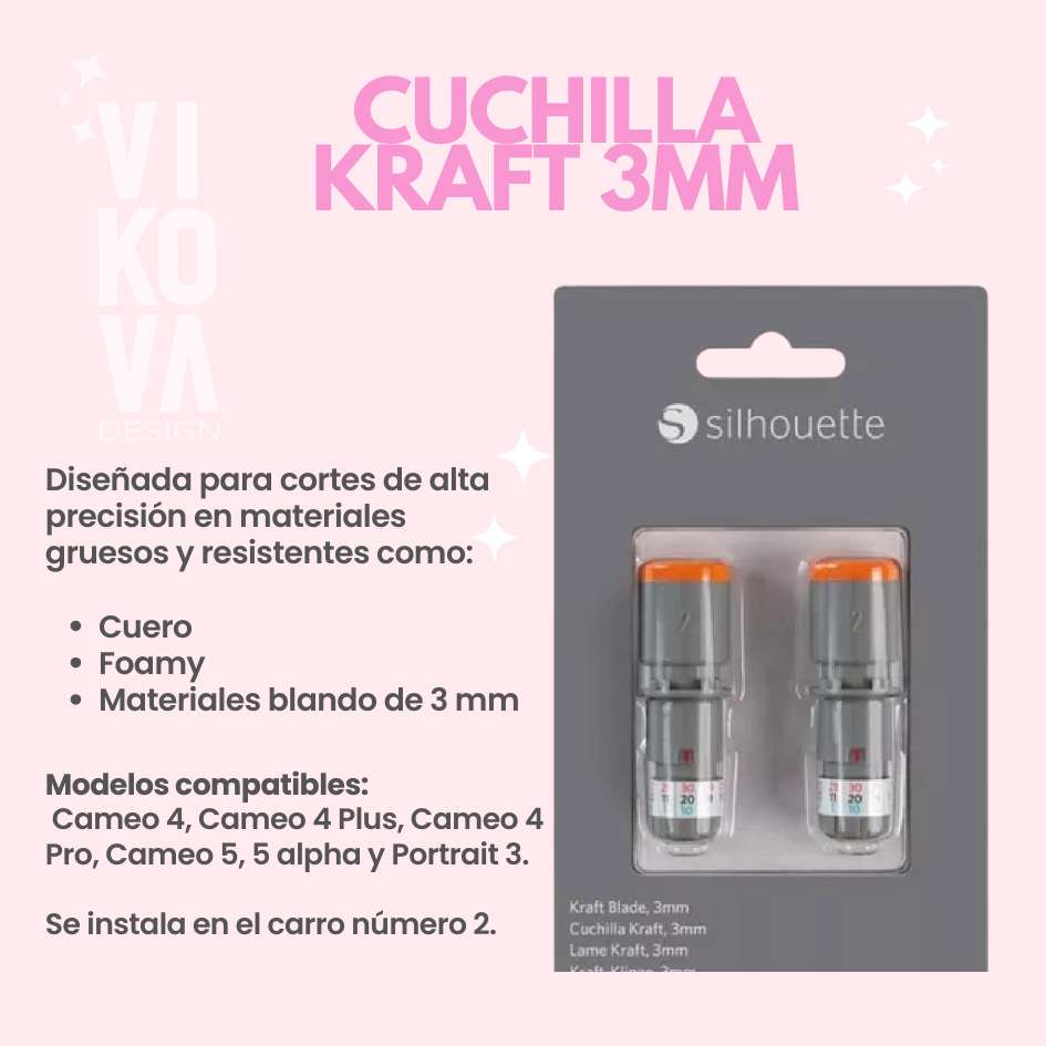 cuchilla kraft de cameo