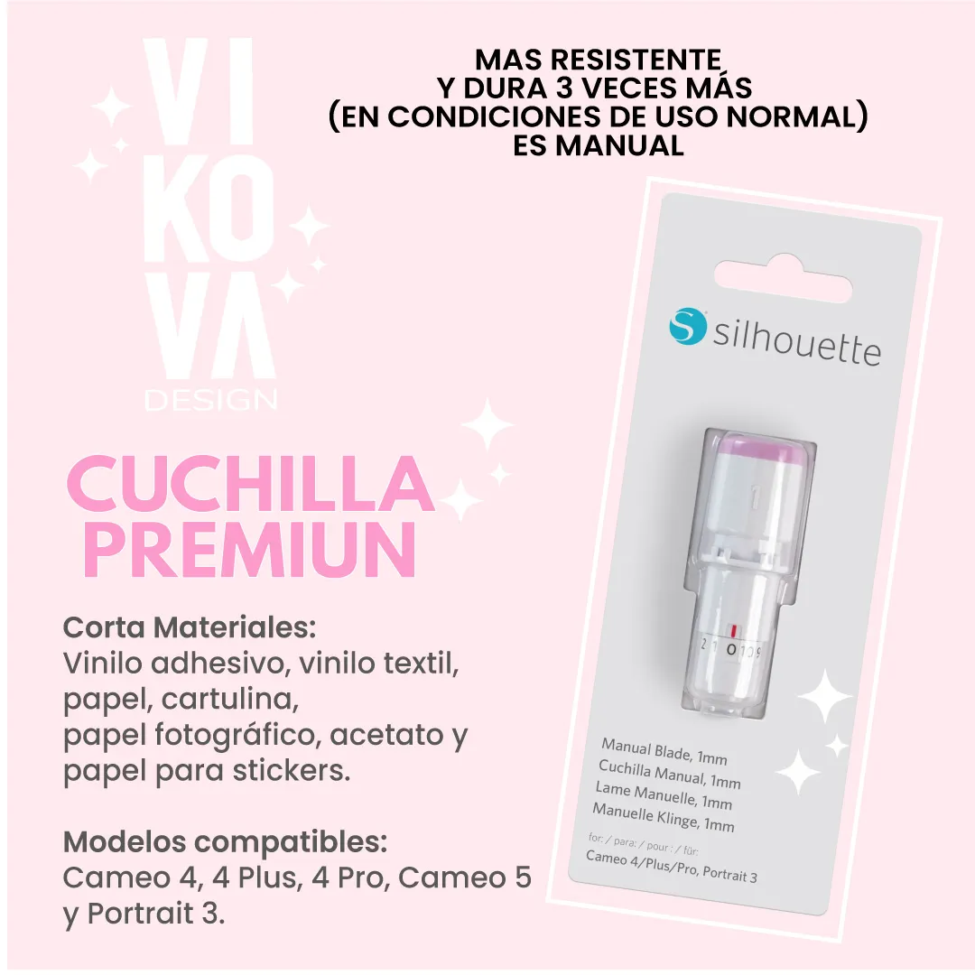 cuchilla premiun manual cameo