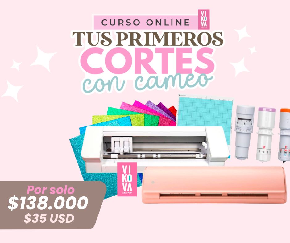 curso cameo de papeleria creativa vikova design