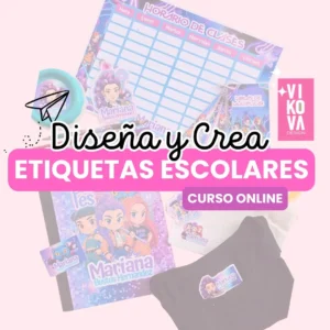 curso etiquetas escolares clase