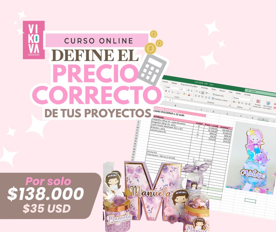 curso finanzas precios de creacion y proyectos vikova design