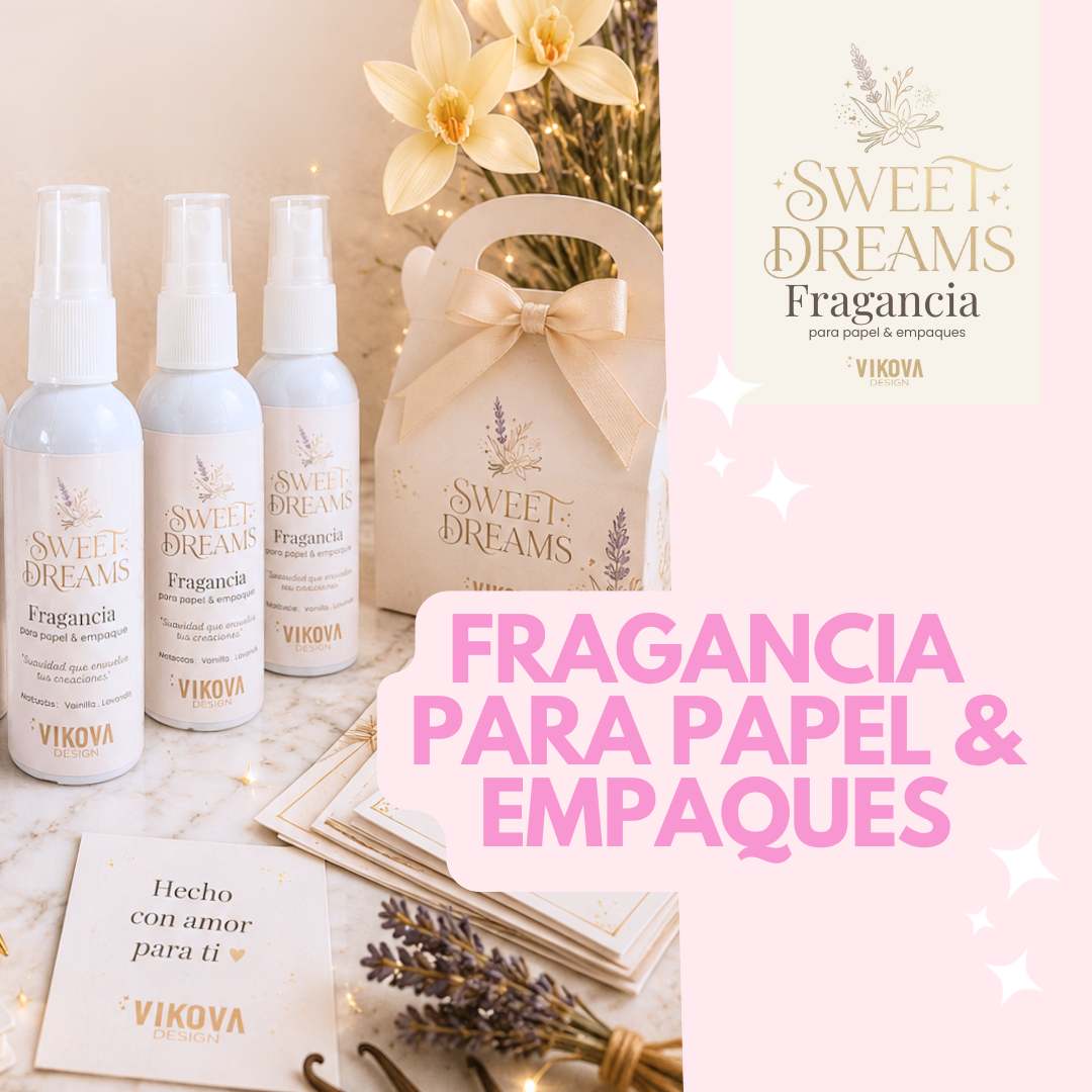 fragancia locion para empaques y papel vikova design