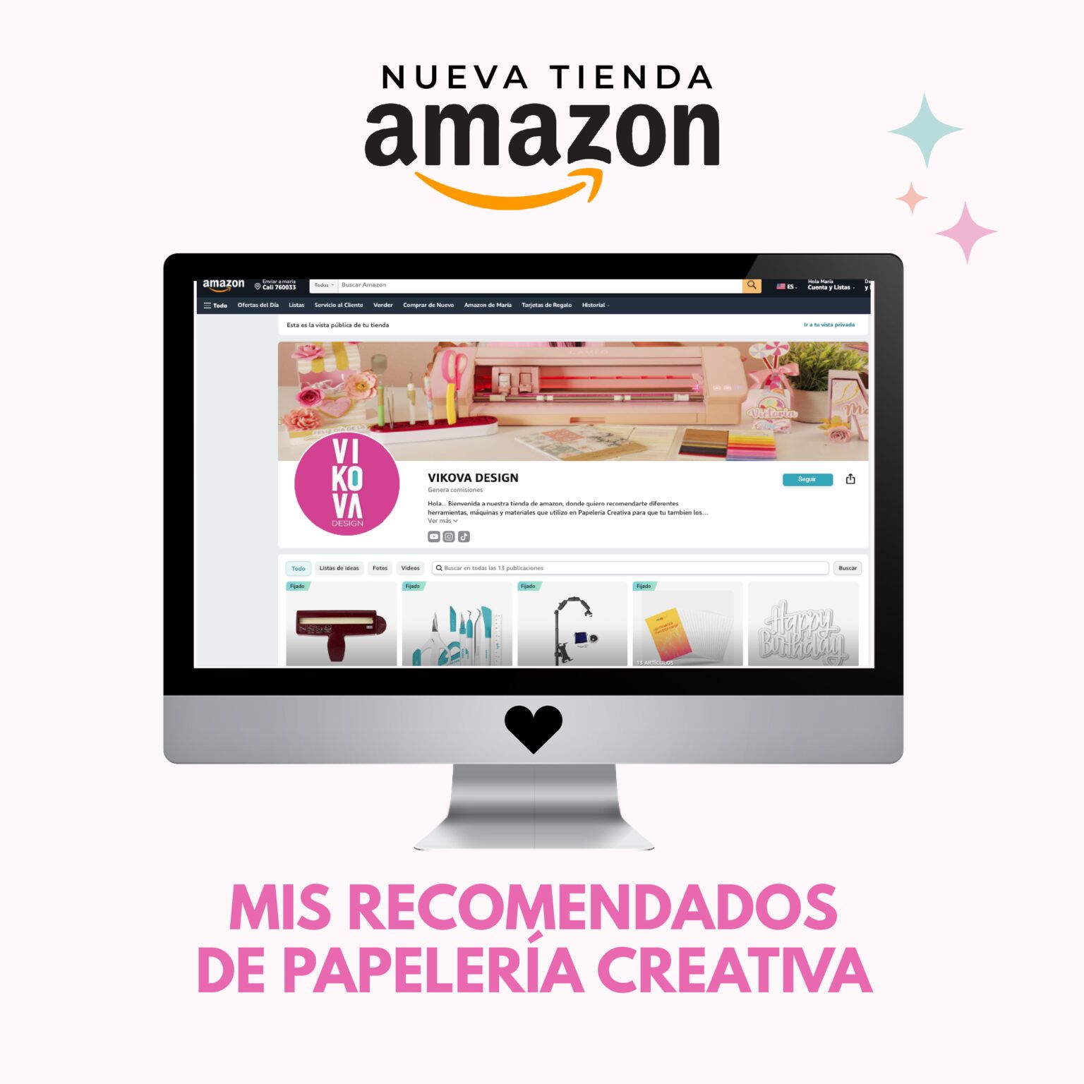 vikova design plantilla digitales tienda amazon